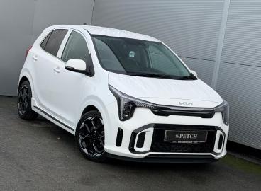 SPOTICAR Kia Picanto 1.0 Gt-line Euro 6 (s/s) 5dr Used Car - City Car Petrol White - Darlington - 1200562432_1