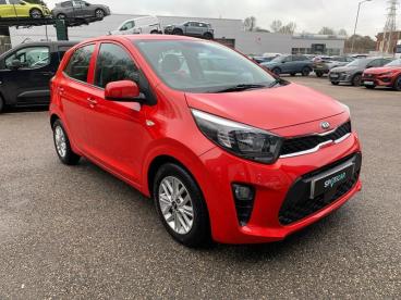 SPOTICAR Kia Picanto 1.0 Dpi 2 Euro 6 (s/s) 5dr Used Car - City Car Petrol Red - Rugby - 1200562488_1