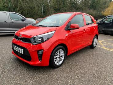SPOTICAR Kia Picanto 1.0 Dpi 2 Euro 6 (s/s) 5dr Used Car - City Car Petrol Red - Rugby - 1200562488_3