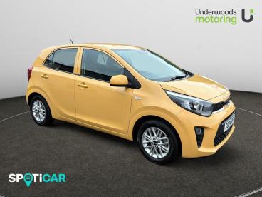 SPOTICAR Kia Picanto 1.0 Dpi 2 Amt Euro 6 (s/s) 5dr Used Car - City Car Petrol Yellow - Sudbury - 1200564392_1