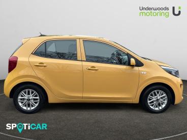 SPOTICAR Kia Picanto 1.0 Dpi 2 Amt Euro 6 (s/s) 5dr Used Car - City Car Petrol Yellow - Sudbury - 1200564392_5