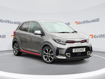 SPOTICAR Kia Picanto 1.0 Dpi Gt-line Amt Euro 6 (s/s) 5dr Used Car - City Car Petrol Grey - Pontypridd - 1200564674_1