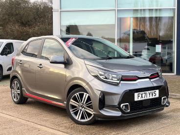 SPOTICAR Kia Picanto 1.0 Dpi Gt-line Amt Euro 6 (s/s) 5dr Used Car - City Car Petrol Grey - Kettering - 1200568184_1