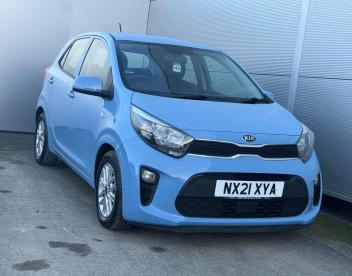 SPOTICAR Kia Picanto 1.0 Dpi 2 Euro 6 (s/s) 5dr Used Car - City Car Petrol Blue - Darlington - 1200579324_5