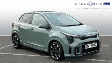 SPOTICAR Kia Picanto 1.2 Gt-line S Amt Euro 6 (s/s) 5dr Used Car - City Car Petrol Green - Newport - 1200583643_1