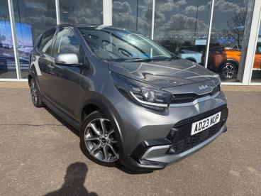 SPOTICAR Kia Picanto 1.0 Dpi X-line S Amt Euro 6 (s/s) 5dr Used Car - City Car Petrol Grey - Boston - 1200592238_1