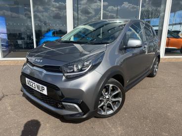SPOTICAR Kia Picanto 1.0 Dpi X-line S Amt Euro 6 (s/s) 5dr Used Car - City Car Petrol Grey - Boston - 1200592238_5