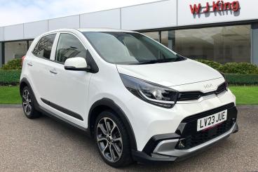 SPOTICAR Kia Picanto 1.0 Dpi X-line S Amt Euro 6 (s/s) 5dr Used Car - City Car Petrol White - Welling - 1200594848_1