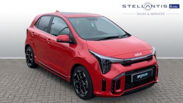 SPOTICAR Kia Picanto 1.2 Gt-line S Euro 6 (s/s) 5dr Used Car - City Car Petrol Red - Redditch - 1200598231_1