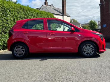 SPOTICAR Kia Picanto 1.0 Pure Euro 6 (s/s) 5dr Used Car - City Car Petrol Red - Chorley - 1200600671_3