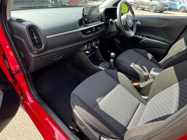 SPOTICAR Kia Picanto 1.0 Pure Euro 6 (s/s) 5dr Used Car - City Car Petrol Red - Chorley - 1200600671_4
