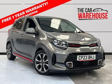 SPOTICAR Kia Picanto 1.0 Gt-line 5dr [4 Seats] Used Car - City Car Petrol Grey - Swansea - 1200605740_1