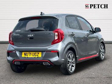 SPOTICAR Kia Picanto 1.0 T-gdi Gt-line Euro 6 (s/s) 5dr Used Car - City Car Petrol Grey - Darlington - 1200605884_3