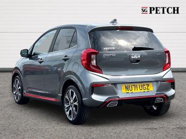 SPOTICAR Kia Picanto 1.0 T-gdi Gt-line Euro 6 (s/s) 5dr Used Car - City Car Petrol Grey - Darlington - 1200605884_5