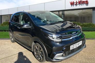 SPOTICAR Kia Picanto 1.0 Dpi X-line S Euro 6 (s/s) 5dr Used Car - City Car Petrol Black - Gravesend - 1200606376_1