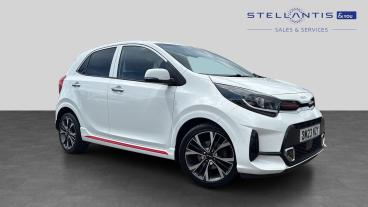 SPOTICAR Kia Picanto 1.0 T-gdi Gt-line S Euro 6 (s/s) 5dr Used Car - City Car Petrol White - Redditch - 1200606869_1