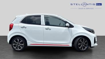 SPOTICAR Kia Picanto 1.0 T-gdi Gt-line S Euro 6 (s/s) 5dr Used Car - City Car Petrol White - Redditch - 1200606869_2
