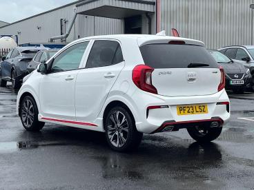 SPOTICAR Kia Picanto 1.0 Dpi Gt-line Amt Euro 6 (s/s) 5dr Used Car - City Car Petrol White - Blackpool - 1200607840_3