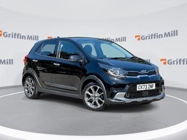 SPOTICAR Kia Picanto 1.0 Dpi X-line S Amt Euro 6 (s/s) 5dr Used Car - City Car Petrol Black - Pontypridd - 1200614600_1