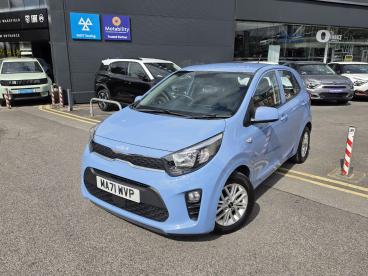 SPOTICAR Kia Picanto 1.0 Dpi 2 Euro 6 (s/s) 5dr Used Car - City Car Petrol Blue - Wakefield - 1200615026_2