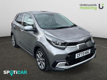 SPOTICAR Kia Picanto 1.0 Dpi X-line S Amt Euro 6 (s/s) 5dr Used Car - City Car Petrol Grey - Tiptree - 1200615300_1