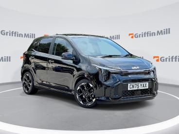 SPOTICAR Kia Picanto 1.0 Gt-line S Euro 6 (s/s) 5dr Used Car - City Car Petrol Black - Pontypridd - 1200616391_1