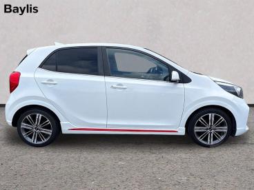 SPOTICAR Kia Picanto 1.25 Gt-line Euro 6 5dr Used Car - City Car Petrol White - Worcester - 1200618283_5