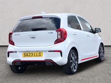 SPOTICAR Kia Picanto 1.0 Dpi Gt-line Amt Euro 6 (s/s) 5dr Used Car - City Car Petrol White - Merthyr Tydfil - 1200618359_2