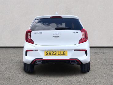 SPOTICAR Kia Picanto 1.0 Dpi Gt-line Amt Euro 6 (s/s) 5dr Used Car - City Car Petrol White - Merthyr Tydfil - 1200618359_5