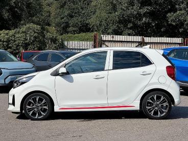 SPOTICAR Kia Picanto 1.0 Dpi Gt-line Euro 6 (s/s) 5dr Used Car - City Car Petrol White - Pontypridd - 1200626326_4