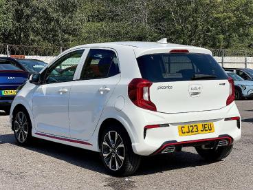 SPOTICAR Kia Picanto 1.0 Dpi Gt-line Euro 6 (s/s) 5dr Used Car - City Car Petrol White - Pontypridd - 1200626326_5