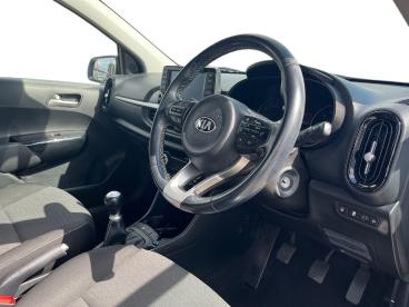 SPOTICAR Kia Picanto 1.25 3 Euro 6 (s/s) 5dr Used Car - City Car Petrol Silver - Burton-on-trent - 1200632473_5