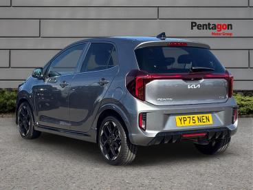 SPOTICAR Kia Picanto 1.0 Gt-line Amt Euro 6 (s/s) 5dr Used Car - City Car Petrol Grey - Sheffield - 1200632995_2