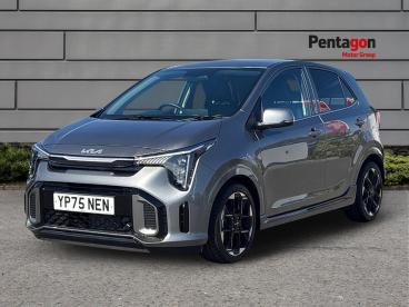 SPOTICAR Kia Picanto 1.0 Gt-line Amt Euro 6 (s/s) 5dr Used Car - City Car Petrol Grey - Sheffield - 1200632995_3