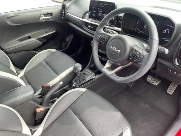 SPOTICAR Kia Picanto 1.0 Gt-line S Amt Euro 6 (s/s) 5dr Used Car - City Car Petrol Red - Sheffield - 1200633004_5
