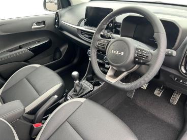 SPOTICAR Kia Picanto 1.0 Gt-line S Euro 6 (s/s) 5dr Used Car - City Car Petrol Black - Sheffield - 1200633044_5