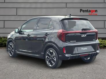 SPOTICAR Kia Picanto 1.0 Gt-line Euro 6 (s/s) 5dr Used Car - City Car Petrol Black - Sheffield - 1200633046_2