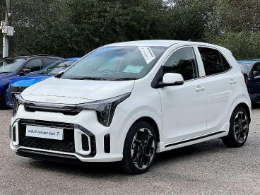 SPOTICAR Kia Picanto 1.0 Gt-line Amt Euro 6 (s/s) 5dr Used Car - City Car Petrol White - Pontypridd - 1200635551_3