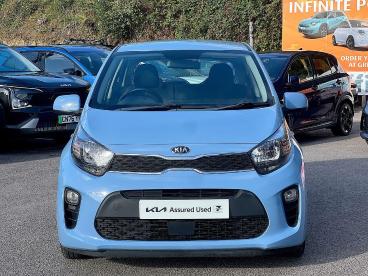 SPOTICAR Kia Picanto 1.0 Dpi 2 Amt Euro 6 (s/s) 5dr Used Car - City Car Petrol Blue - Pontypridd - 1200638498_2