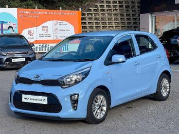 SPOTICAR Kia Picanto 1.0 Dpi 2 Amt Euro 6 (s/s) 5dr Used Car - City Car Petrol Blue - Pontypridd - 1200638498_3