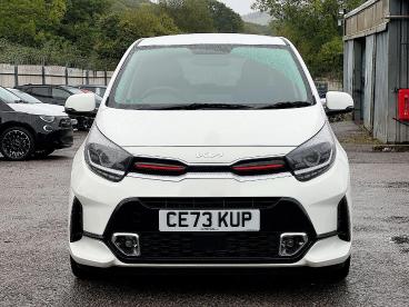 SPOTICAR Kia Picanto 1.0 Dpi Gt-line Amt Euro 6 (s/s) 5dr Used Car - City Car Petrol White - Pontypridd - 1200640600_2