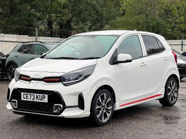 SPOTICAR Kia Picanto 1.0 Dpi Gt-line Amt Euro 6 (s/s) 5dr Used Car - City Car Petrol White - Pontypridd - 1200640600_3