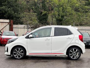 SPOTICAR Kia Picanto 1.0 Dpi Gt-line Amt Euro 6 (s/s) 5dr Used Car - City Car Petrol White - Pontypridd - 1200640600_4