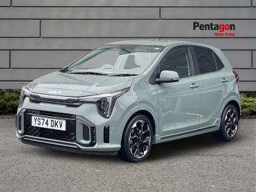 SPOTICAR Kia Picanto 1.2 Gt-line S Amt Euro 6 (s/s) 5dr Used Car - City Car Petrol Grey - Sheffield - 1200641583_3