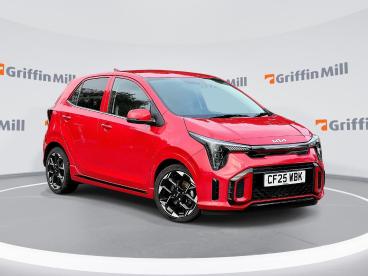 SPOTICAR Kia Picanto 1.0 Gt-line Euro 6 (s/s) 5dr Used Car - City Car Petrol Red - Pontypridd - 1200641852_1