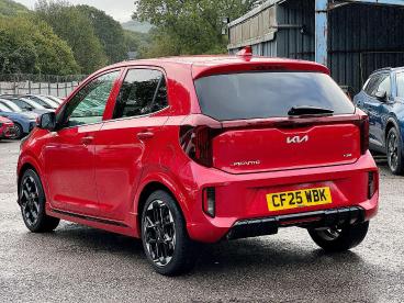 SPOTICAR Kia Picanto 1.0 Gt-line Euro 6 (s/s) 5dr Used Car - City Car Petrol Red - Pontypridd - 1200641852_5