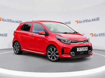 SPOTICAR Kia Picanto 1.0 Dpi Gt-line Euro 6 (s/s) 5dr Used Car - City Car Petrol Red - Pontypridd - 1200641855_1