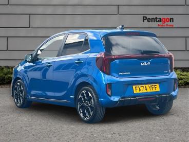 SPOTICAR Kia Picanto 1.2 Gt-line S Amt Euro 6 (s/s) 5dr Used Car - City Car Petrol Blue - Lincoln - 1200642008_2