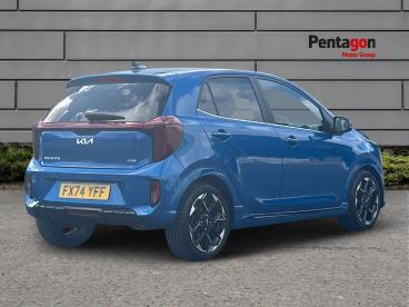 SPOTICAR Kia Picanto 1.2 Gt-line S Amt Euro 6 (s/s) 5dr Used Car - City Car Petrol Blue - Lincoln - 1200642008_4