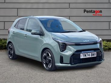 SPOTICAR Kia Picanto 1.2 Shadow Amt Euro 6 (s/s) 5dr Used Car - City Car Petrol Green - Sheffield - 1200642724_1